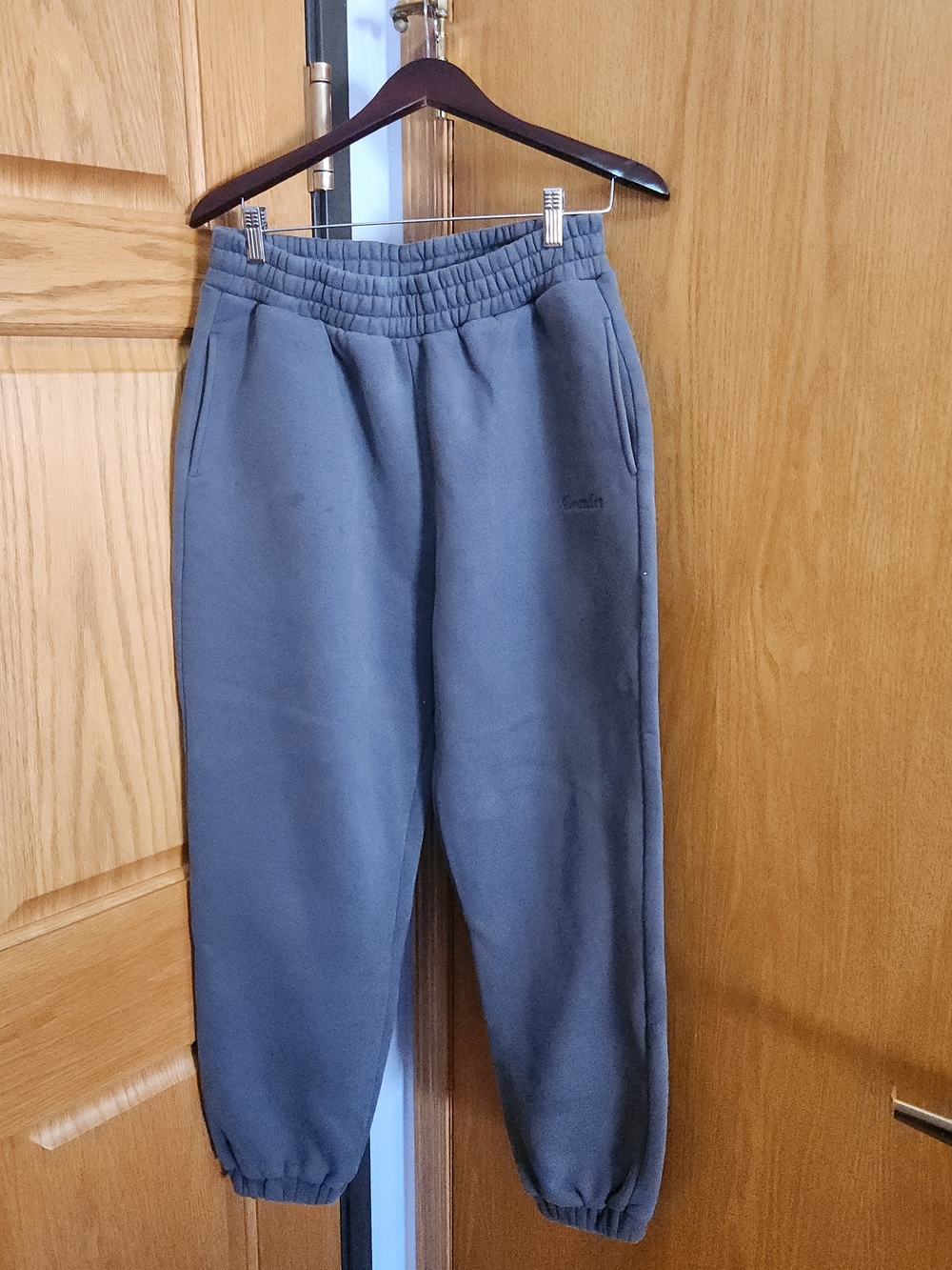Comfrt Charcoal Joggers with Elastic Waist Large